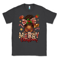 Smoke merry christmas afro messy bun Classic Tee - texasbilliewilder