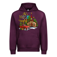 Mauve Wine the church  holy night western truck Urban Hoodie - AdoDesignShop