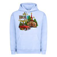 Pigment Grape Ice the church  holy night western truck Urban Hoodie - AdoDesignShop