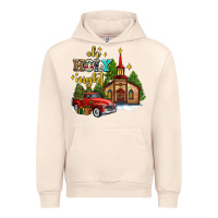Sandshell the church  holy night western truck Urban Hoodie - AdoDesignShop