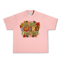 Salmon oh my gourd i love fall Urban Heavy Tee - CowGirlArtShop