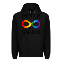 Black Mother Of Warrior Premium Hoodie - CowhideDigitalArt