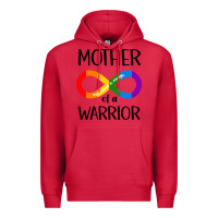 Cardinal Mother Of Warrior Premium Hoodie - CowhideDigitalArt