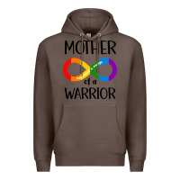 Coffee Mother Of Warrior Premium Hoodie - CowhideDigitalArt