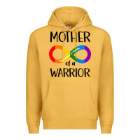 Mustard Mother Of Warrior Premium Hoodie - CowhideDigitalArt