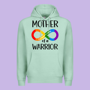 Mother Of Warrior Premium Hoodie Designed By Cowhidedigitalart