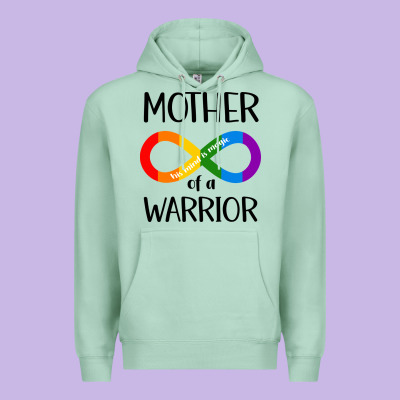 Mother Of Warrior Premium Hoodie Designed By Cowhidedigitalart
