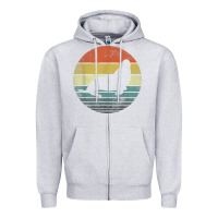Heather Grey Seal Lover Gifts Retro Vintage Sea Lion Animal Silhouette Zipper Hoodie - trangStudio