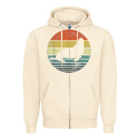 Sandshell Seal Lover Gifts Retro Vintage Sea Lion Animal Silhouette Zipper Hoodie - trangStudio