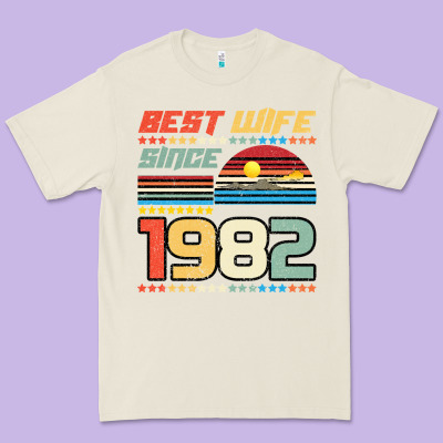 Best Wife Since 1982 Premium Tee Designed By Bettercallsaul