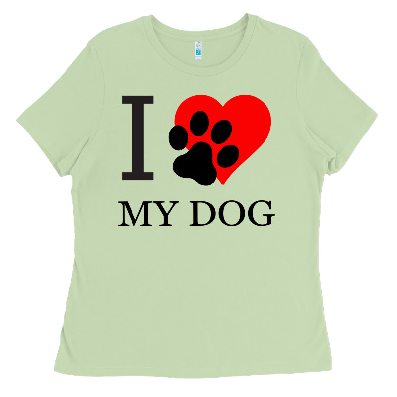 I My Dog Ladies Tee by Bettercallsaul | Teevron