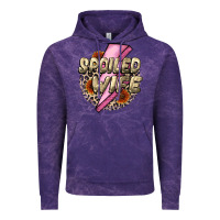 Cloud Purple Spoiled Wife Mother's Day Vintage Hoodie - CowGirlArtShop