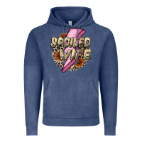 Vintage Denim Spoiled Wife Mother's Day Vintage Hoodie - CowGirlArtShop