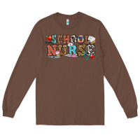Chestnut school nurse Long Sleeve Tee - OliviaCreatesArt