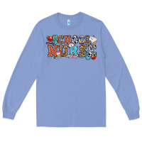 Colony Blue school nurse Long Sleeve Tee - OliviaCreatesArt