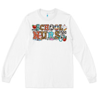 White school nurse Long Sleeve Tee - OliviaCreatesArt