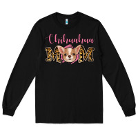 Black Chihuahua Mom Long Sleeve Tee - Jasminsmagicworld