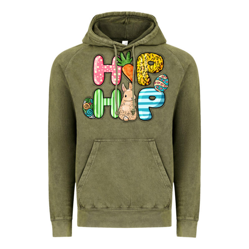 Hip Hop Easter Day Vintage Hoodie by HowdyJamesFarm | Teevron