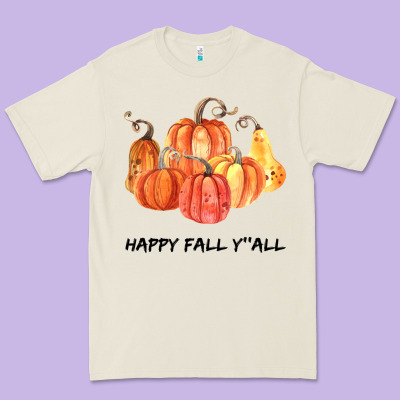 Happy Fall Y All Premium Tee Designed By Bettercallsaul