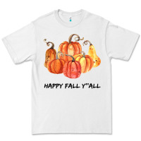White Happy Fall Y all Premium Tee - Bettercallsaul