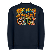 Navy one thankful gigi Heavyweight Sweatshirt - CowhideDigitalArt