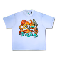 Grape Ice count your blessings Urban Heavy Tee - CowGirlArtShop