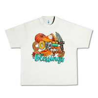 Pistachio count your blessings Urban Heavy Tee - CowGirlArtShop