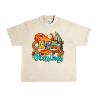 Sandshell count your blessings Urban Heavy Tee - CowGirlArtShop