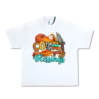 White count your blessings Urban Heavy Tee - CowGirlArtShop
