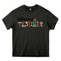 Asphalt blessed teacher Heavy Core Tee - JahusDesignShop
