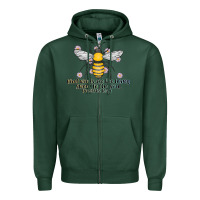 Sports Green Kinda Words Are Like Honey Sweet To The Soul Zipper Hoodie - CowhideDigitalArt