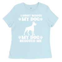 Baby Blue rescue dog Ladies Tee - Bettercallsaul