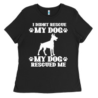 Rescue Dog Ladies Tee | Teevron