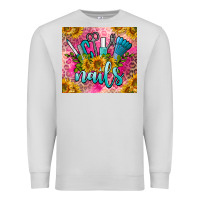 Dove Grey nails Premium Sweatshirt - BarkalooDesign