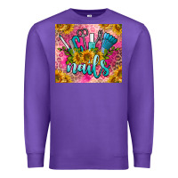 Purple nails Premium Sweatshirt - BarkalooDesign