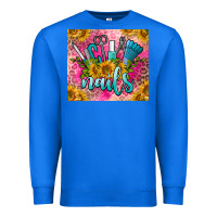 True Royal nails Premium Sweatshirt - BarkalooDesign