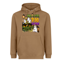 Toasted Coconut too cute too spook Heavyweight Hoodie - BarkalooDesign