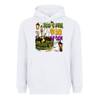 White too cute too spook Heavyweight Hoodie - BarkalooDesign