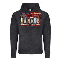 Vintage Black American junkie 4th of july Vintage Hoodie - CowGirlArtShop