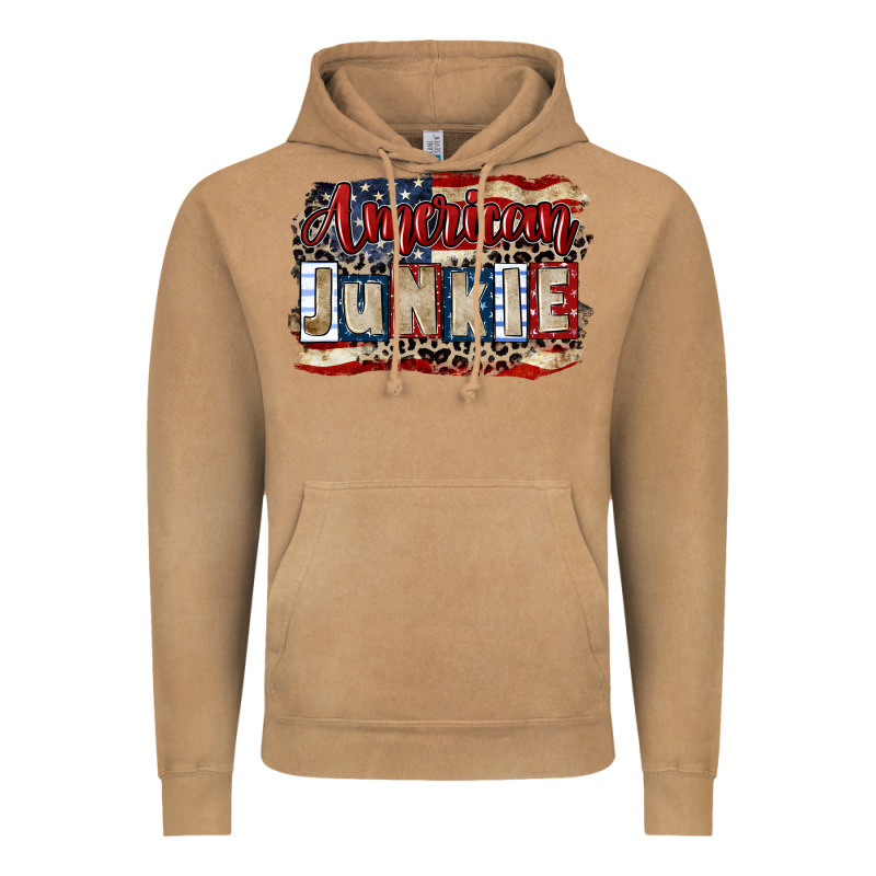 American Junkie 4th Of July Vintage Hoodie by CowGirlArtShop | Teevron