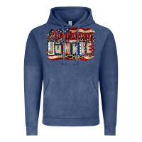 Vintage Denim American junkie 4th of july Vintage Hoodie - CowGirlArtShop