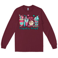 Burgundy rt respiratory therapist coffee cups Long Sleeve Tee - OliviaCreatesArt