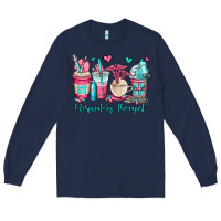 Navy rt respiratory therapist coffee cups Long Sleeve Tee - OliviaCreatesArt
