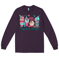 Plum rt respiratory therapist coffee cups Long Sleeve Tee - OliviaCreatesArt