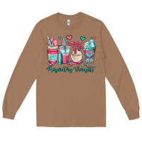 Rt Respiratory Therapist Coffee Cups Long Sleeve Tee | Teevron