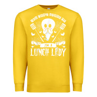 Lemon lunch lady halloween ghost cafeteria worker all hallows' eve t shirt Premium Sweatshirt - trangStudio