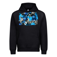 Black westerb cowhide winter background Urban Hoodie - AdoDesignShop
