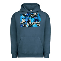 Westerb Cowhide Winter Background Urban Hoodie | Teevron