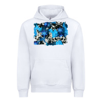 White westerb cowhide winter background Urban Hoodie - AdoDesignShop