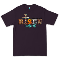 Plum he is risen indeed matthew 28 6 jesus christ easter Premium Tee - Jasminsmagicworld